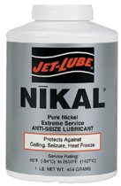 Jet-Lube Nikal&reg; High Temperature Anti-Seize &amp; Gasket Compounds