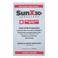 Pac-Kit&reg; SunX30 Sunscreen Lotion Packets