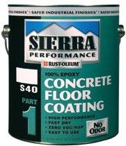 Rust-Oleum&reg; Sierra Performance&trade; S40 Concrete Epoxy Floor Coatings