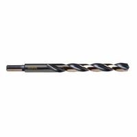 Irwin&reg; Black &amp; Gold HSS Fractional 3/8" Reduced Shank Jobber Length Drill Bits