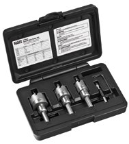 Klein Tools 4-Piece Carbide Hole Cutter Sets