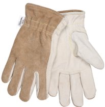 Memphis Glove Split Leather Back Gloves