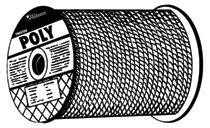 Orion Ropeworks Monofilament Twisted Poly Ropes