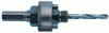 Greenlee&reg; Hole Saw Arbor w/Pilot Drills
