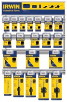 Irwin&reg; 40-Piece Hole Saw &amp; Mandrel Merchandiser