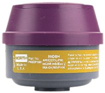 North by Honeywell Compact Air 200 Series PAPR Organic Vapor Cartridges with HEPA Filters