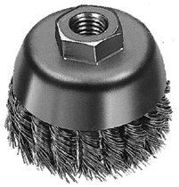 Milwaukee® Electric Tools Stainless Steel Knot Wire Cup Brushes Milwaukee® Electric Tools Stainless Steel Knot Wire Cup Brushes
