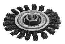 Milwaukee® Electric Tools Full Cable Twist Knot Wheel Brushes Milwaukee® Electric Tools Full Cable Twist Knot Wheel Brushes