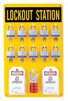 Brady Ten Lock Stations