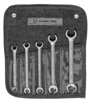 Wright Tool 5 Pc. Flare Nut Wrench Sets