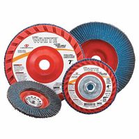 Carborundum White Resin Cloth Flap Discs