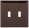 Cooper Wiring Devices Mid Size Toggle Switch Wallplates