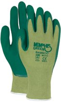 Memphis Glove Green Bamboo Coated Gloves