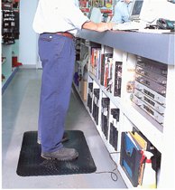 Crown Mats and Matting Electrically Conductive Deck Plates
