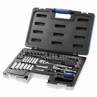 Stanley Tools for The Mechanic 1/4", 3/8" Dr 60 Piece Socket Set SAE & Metric Stanley Tools for The Mechanic 1/4", 3/8" Dr 60 Piece Socket Set SAE & Metric