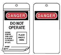 North by Honeywell Self Laminating I.D. Photo Tag Lockouts