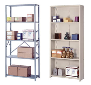 HEAVY DUTY 36" WIDE INDUSTRIAL SHELVING