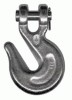 CM Columbus McKinnon Big Orange Grade 43 Clevis Grab Hooks