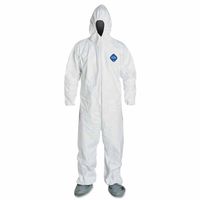 DuPont&trade; Tyvek&reg; Coveralls with Attached Boots