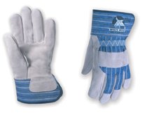 Wells Lamont Double Leather Palm Gloves