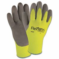 Wells Lamont FlexTech&trade; Hi-Visibility Knit Gloves with Nitrile Palm