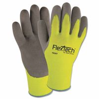 Wells Lamont FlexTech&trade; Hi-Visibility Knit Thermal Gloves with Nitrile Palm