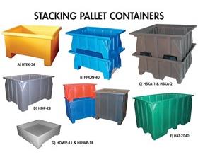 STACKING PALLET CONTAINERS