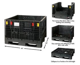 COLLAPSIBLE BULK BOX & OPTIONAL LID