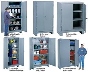 ALL-WELDED HEAVY-DUTY STORAGE CABINETS