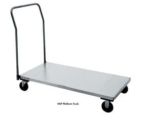 STAINLESS STEEL PLATFORM TRUCKS WITH REMOVABLE HANDLE