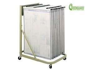 MOBILE VERTICAL FILING STAND
