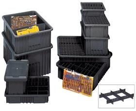 COVER FOR CONDUCTIVE DIVIDABLE GRID CONTAINER