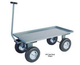 WAGONS WITH STEEL DECK AND SIDES