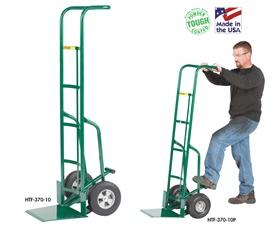 60" TALL HAND TRUCK W/FOOT LEVER