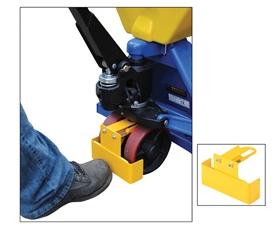FOOTGUARDIAN MANUAL PALLET JACK SAFETY DEVICE FOOT GUARD NEW FREE SHIPPING 