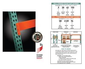 PALLET RACK UPRIGHT FRAMES