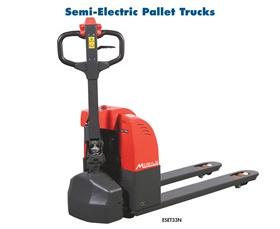 SEMI-ELECTRIC & FULL ELECTRIC PALLET TRUCKS