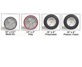PRECISION-TRACK QUAD STEER TRAILERS - WHEEL OPTIONS