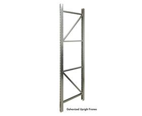 GALVANIZED STORAGE RACKS - UPRIGHT FRAMES