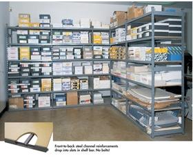 SUPER-DUTY STEEL EDGE SHELVING - EXTRA SHELVES