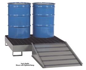 RAMPS FOR ALL-STEEL SPILL CONTROL PLATFORMS