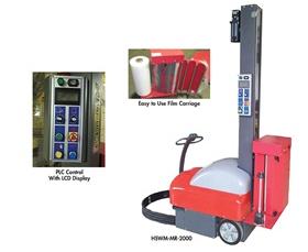 SEMI-AUTOMATIC ROBOTIC STRETCH WRAP MACHINE
