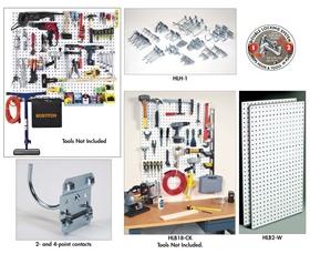LOCBOARD&reg; STEEL PEGBOARD & LOCHOOK&reg; LOCKING PEGBOARD HOOKS