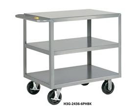 ALL-WELDED MULTI-SHELF TRANSPORT TRUCKS