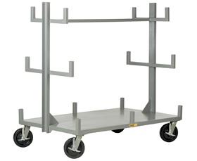 ALL-WELDED PORTABLE BAR & PIPE TRUCK