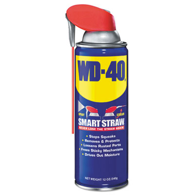 WD-40&reg; Smart Straw&reg; Spray Lubricant