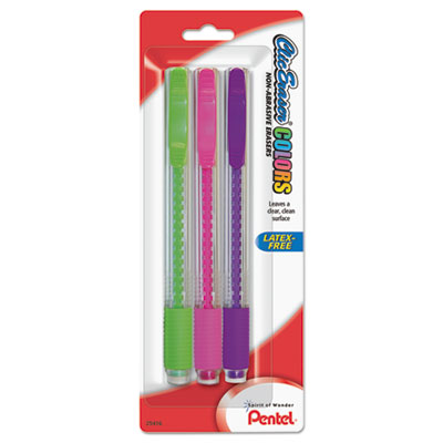 Pentel&reg; Clic Eraser&reg; COLORS Eraser