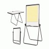 MasterVision&reg; Folds-to-a-Table Melamine Easel