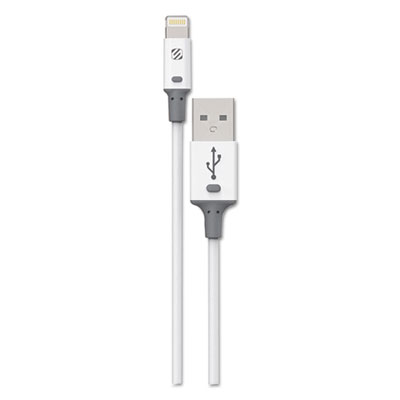 Scosche&reg; smartSTRIKE II Charge &amp; Sync Cable for Lightning&trade; USB Devices