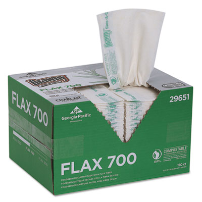 Brawny&reg; Dine-A-Cloth&reg; Dine-A-Cloth&reg; FLAX Foodservice Wipers